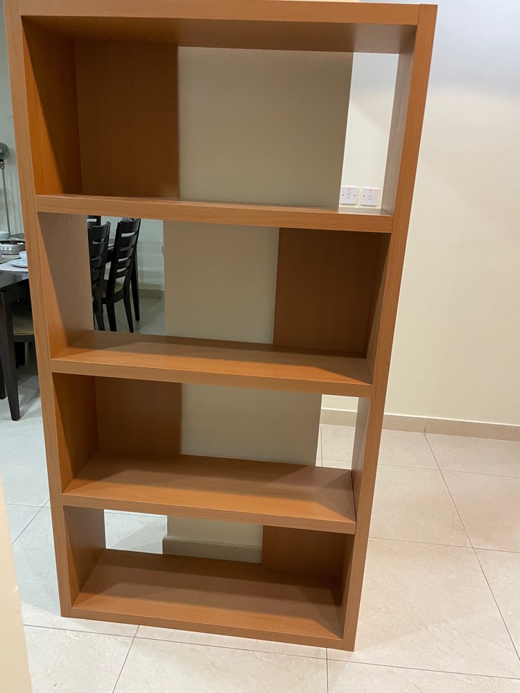 wooden bookshelf - 2