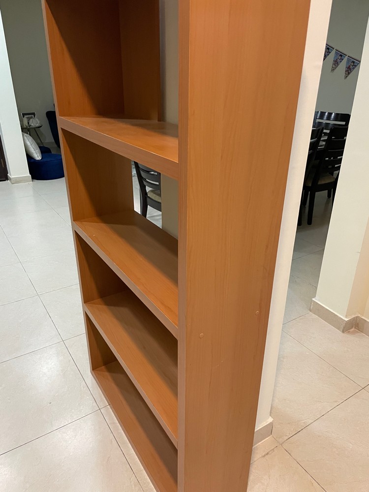 wooden bookshelf - 1