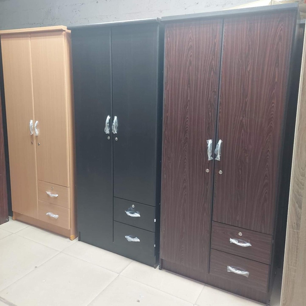 New steel Bed ,wooden bed ,cupboard - 4