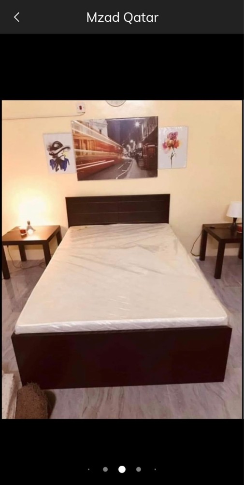 New steel Bed ,wooden bed ,cupboard - 12