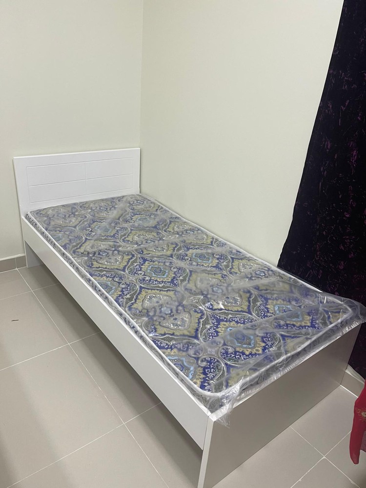 New steel Bed ,wooden bed ,cupboard - 8