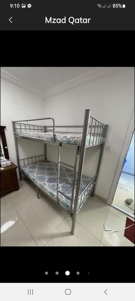 New steel Bed ,wooden bed ,cupboard - 6
