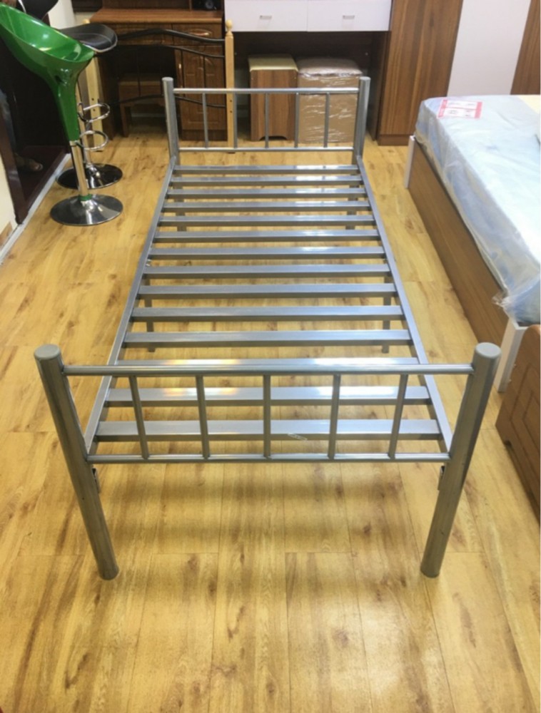 New Wooden Bed,Metal Bed,Cupboard - 12