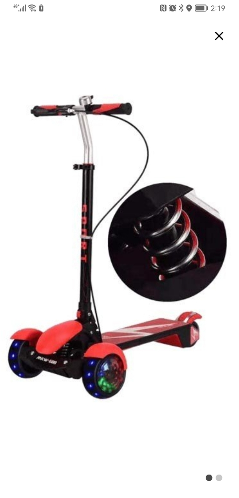 Spray one click folding scooter - 5