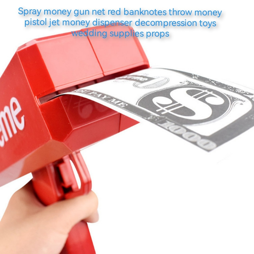 money spray gun wedding props - 2