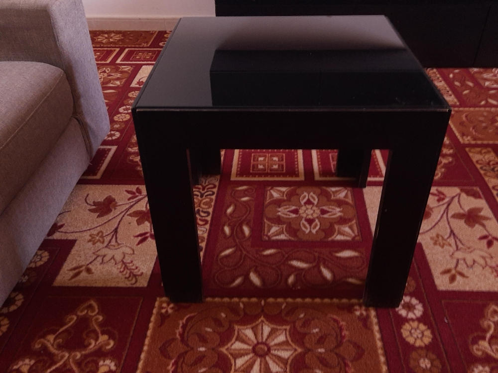 long black glass table - 5