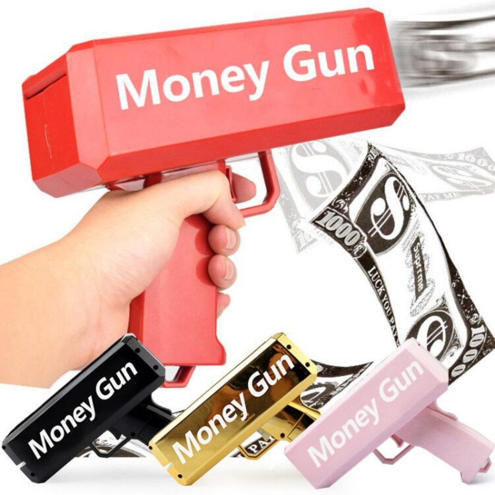 Money spray gun banknote - 9
