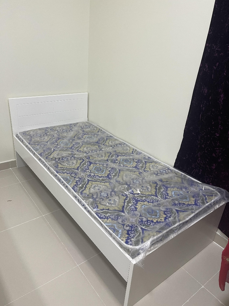 New steel Bed,wooden bed,Cupboard - 13