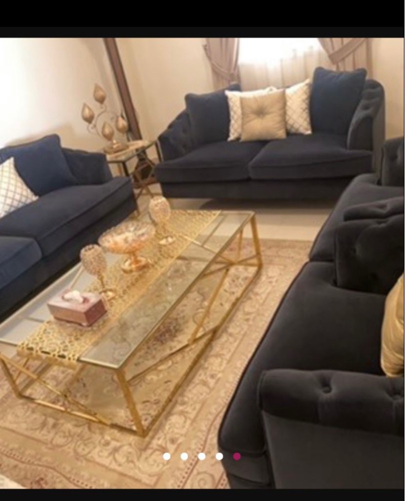 كنب مع طاولات  - 1