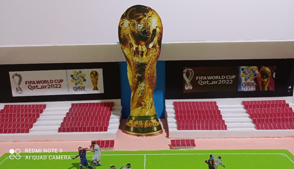 مجسم كاس العالم بقطر - 4