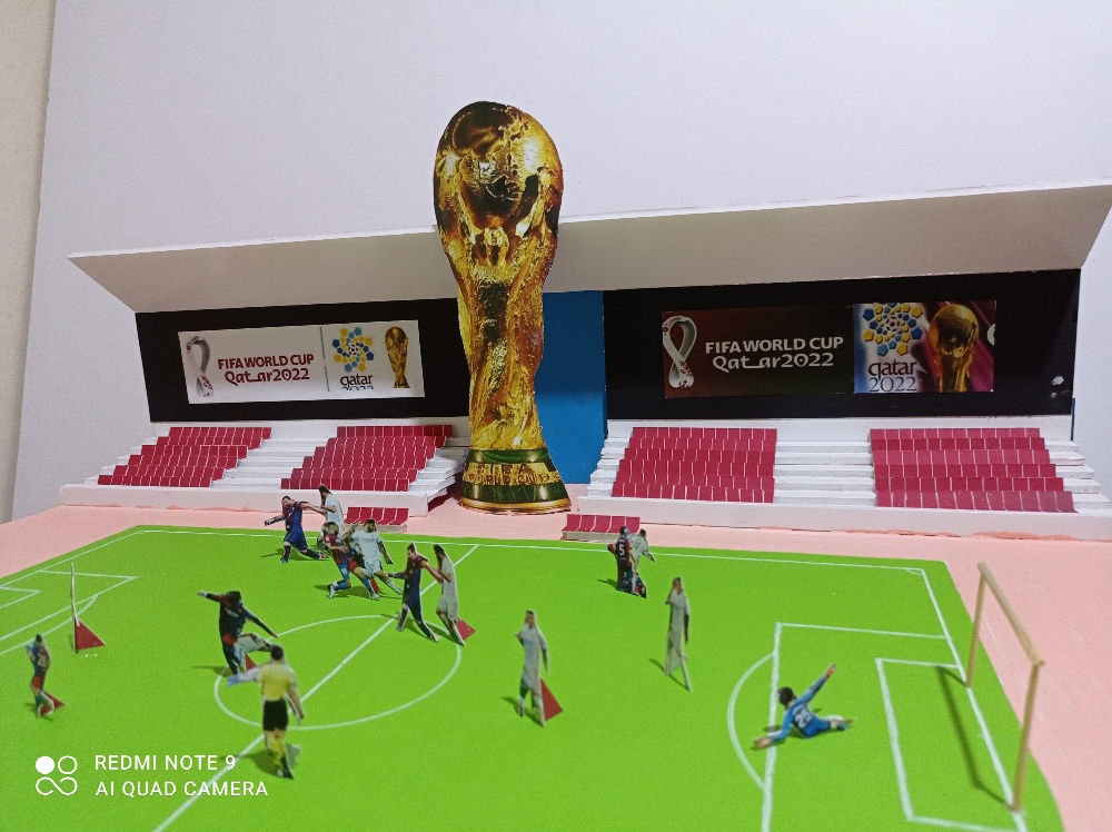 مجسم كاس العالم بقطر - 1