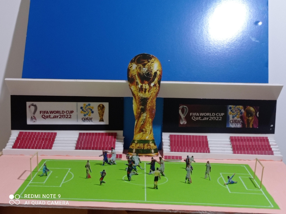 مجسم كاس العالم بقطر - 7