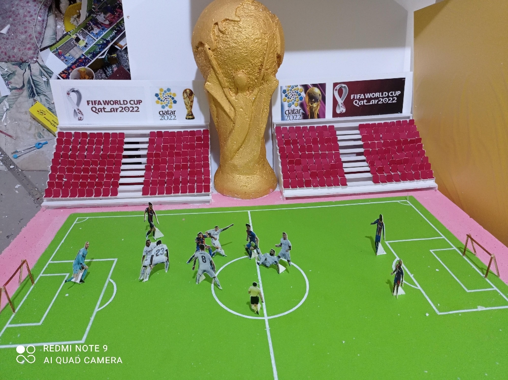 مجسم كاس العالم بقطر - 11