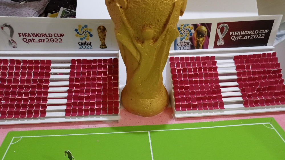 مجسم كاس العالم بقطر - 13
