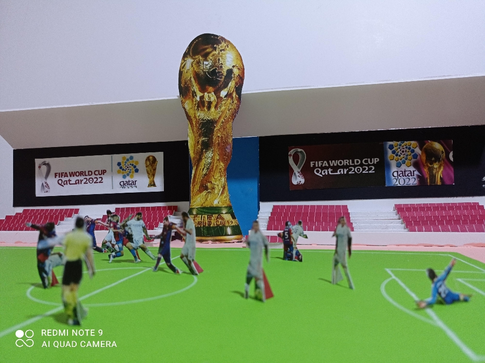مجسم كاس العالم بقطر - 2