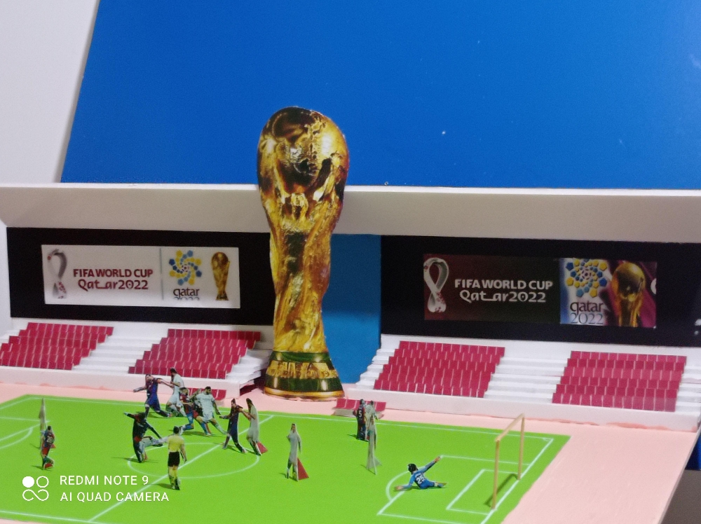 مجسم كاس العالم بقطر - 8