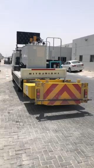 fully equipped road marking truck - 1