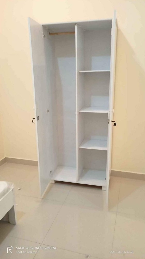 Wooden Bed , Wardrobe , Cupboard - 5