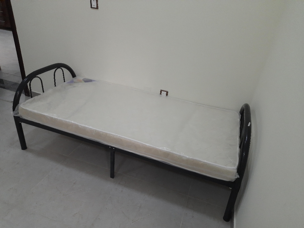 New Steel Bed,Wooden Bed,Cupboard - 7