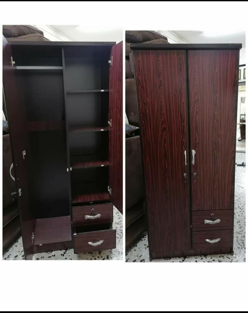 New Steel Bed,Wooden Bed,Cupboard - 12