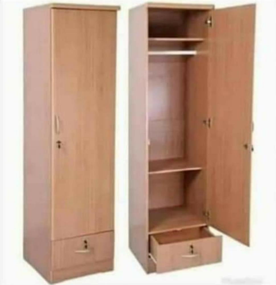 New Steel Bed,Wooden Bed,Cupboard - 13