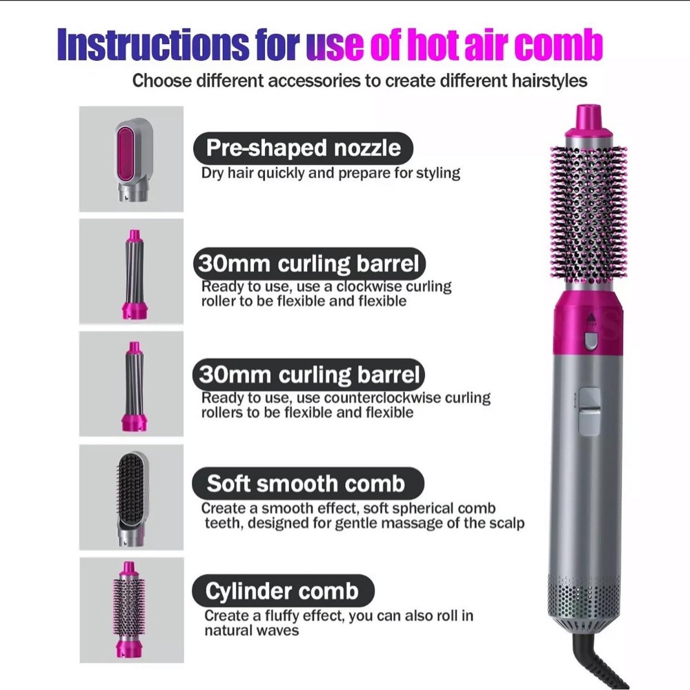 5 in 1 hair styler - 2