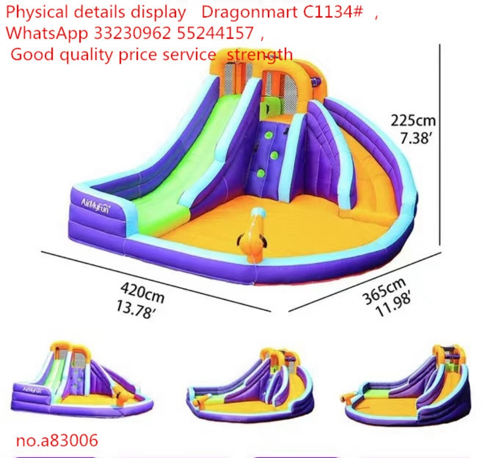 Water inflation  trampoline slide - 5