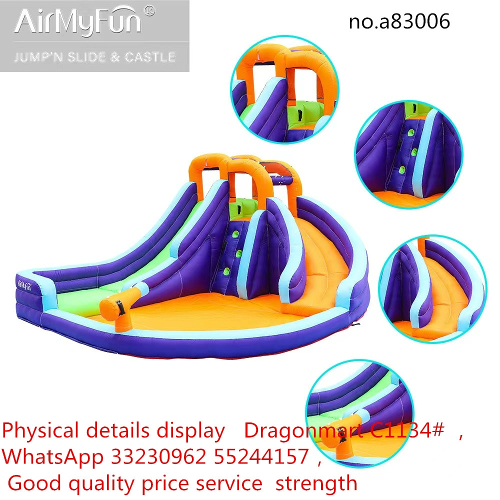Water inflation  trampoline slide - 2