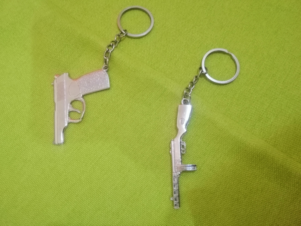SILVER KEY CHAIN - 1