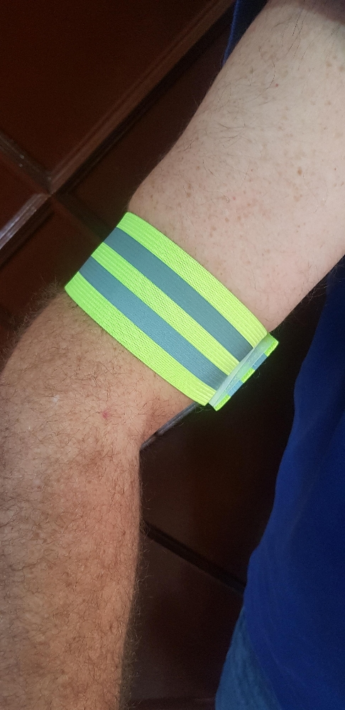 night reflecting strip armband - 1