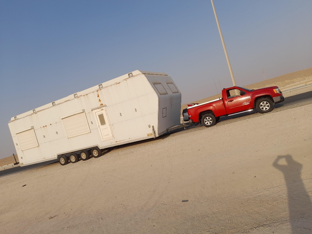 caravan towing - 2