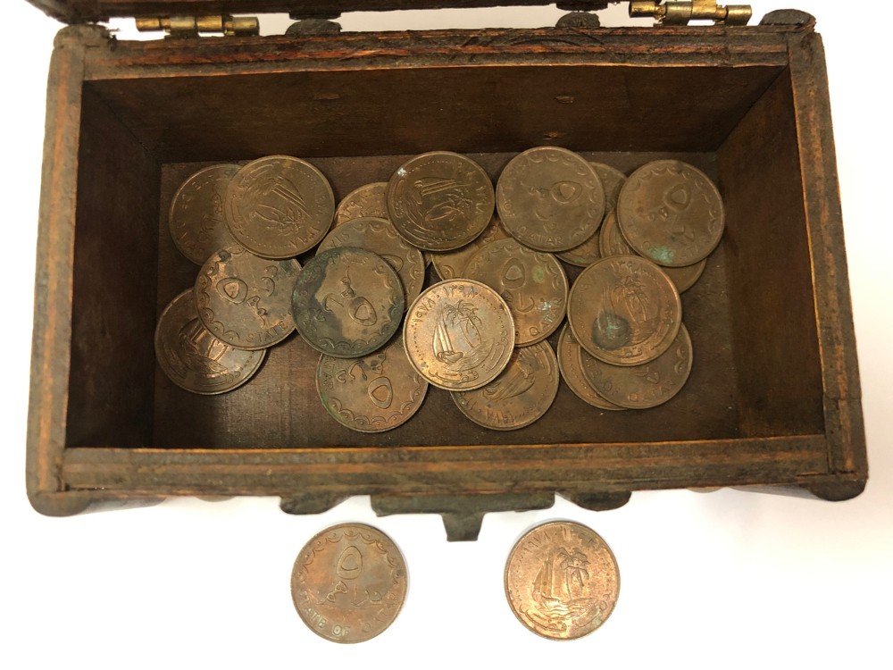 Old Qatari Coins - 2