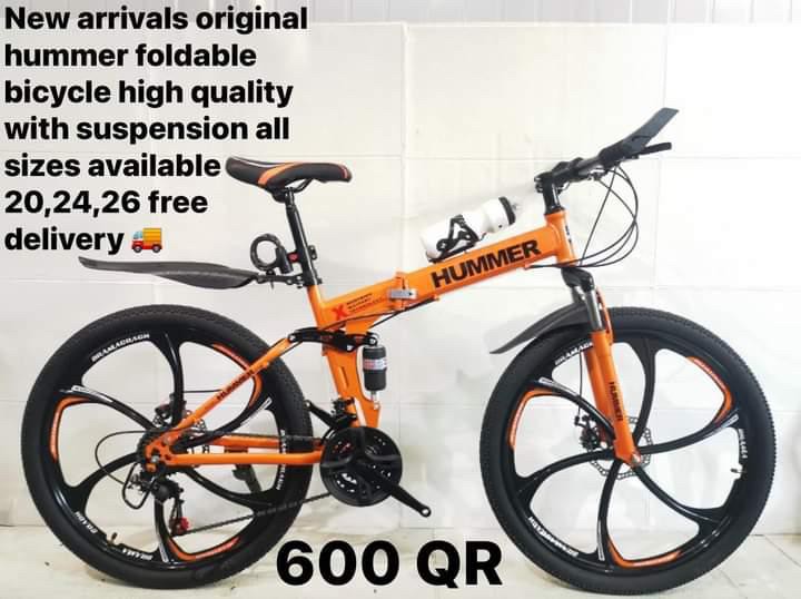 Hummer foldable bike20,24,26 size - 2