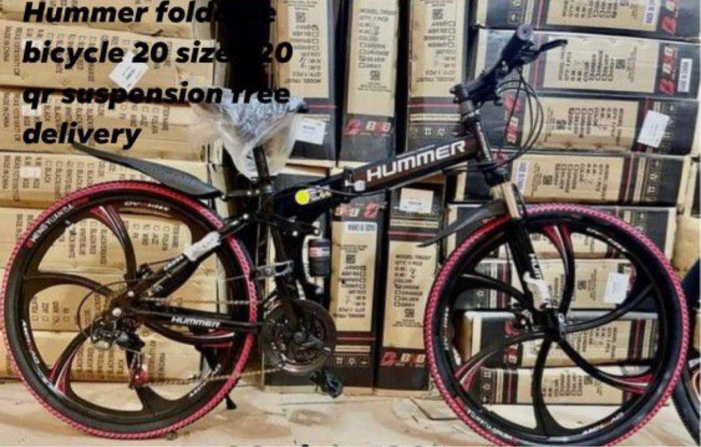 Hummer foldable bicycle 20  - 9