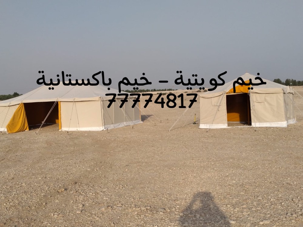 خيم كويتية صباحية مع الجمالون - 1