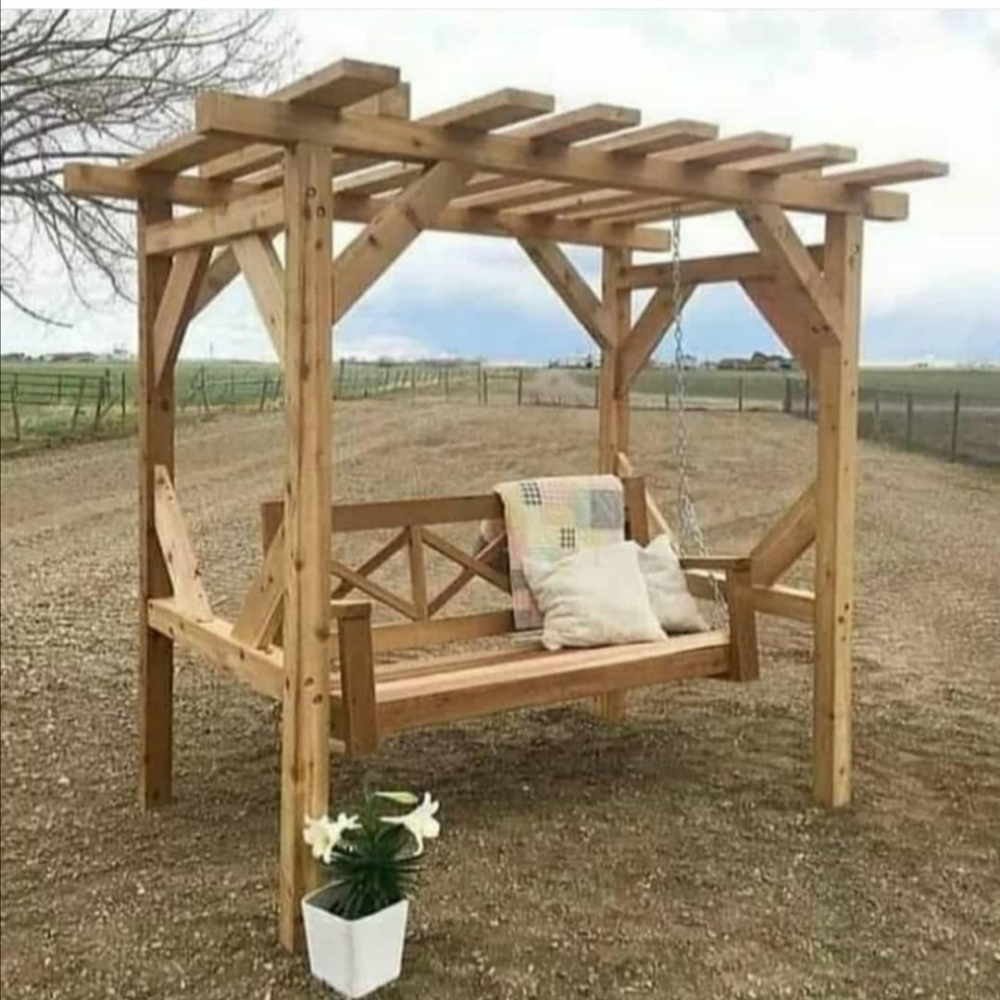 Wooden cradle - 5