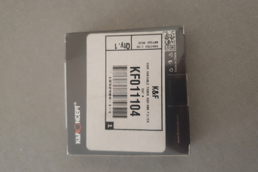 K&F CONCEPT 43MM Slim ND filter - 2
