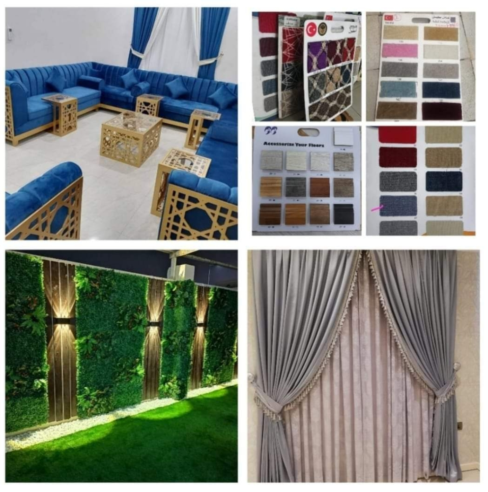 Sofa, chair,curtain - 11