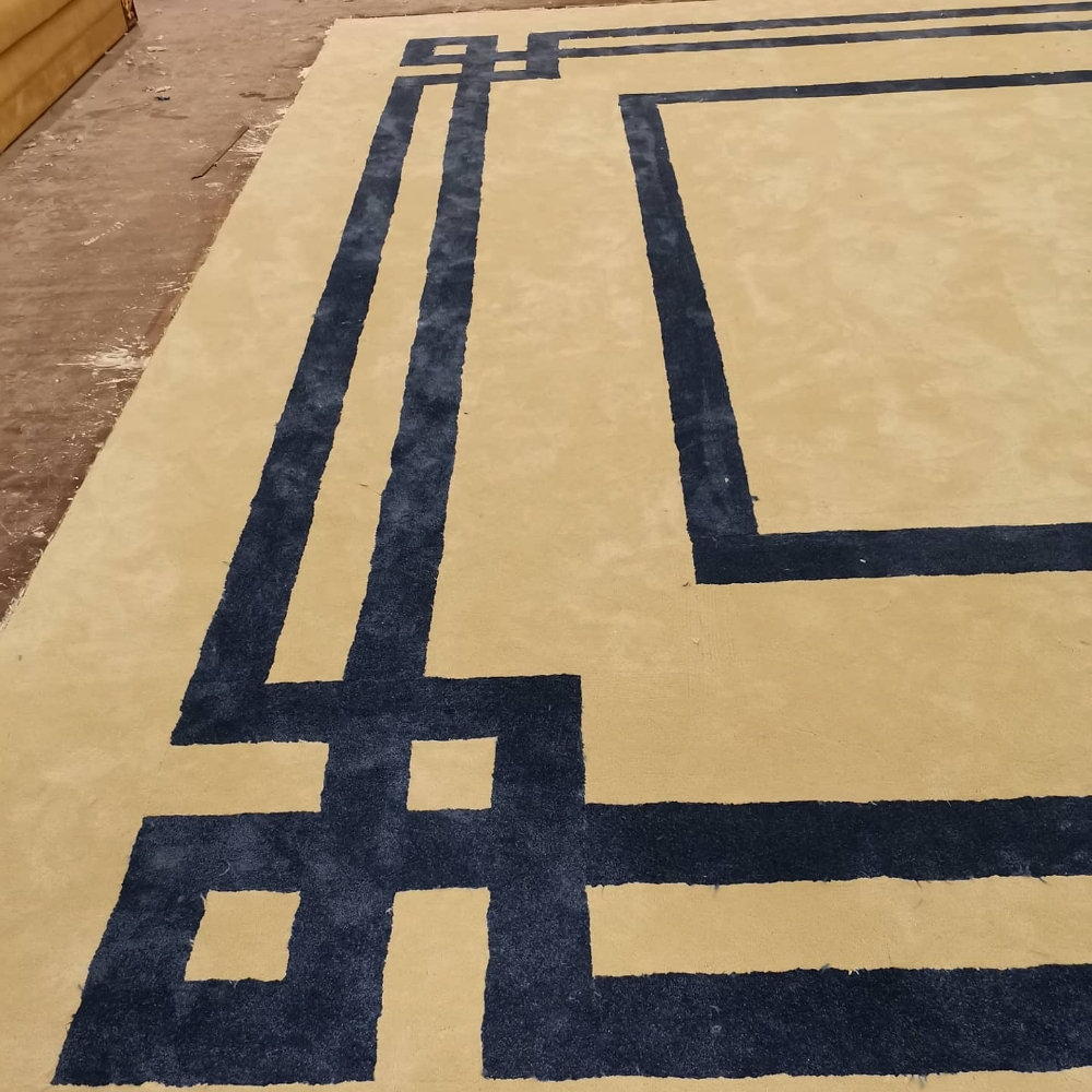 living room carpet design - 5