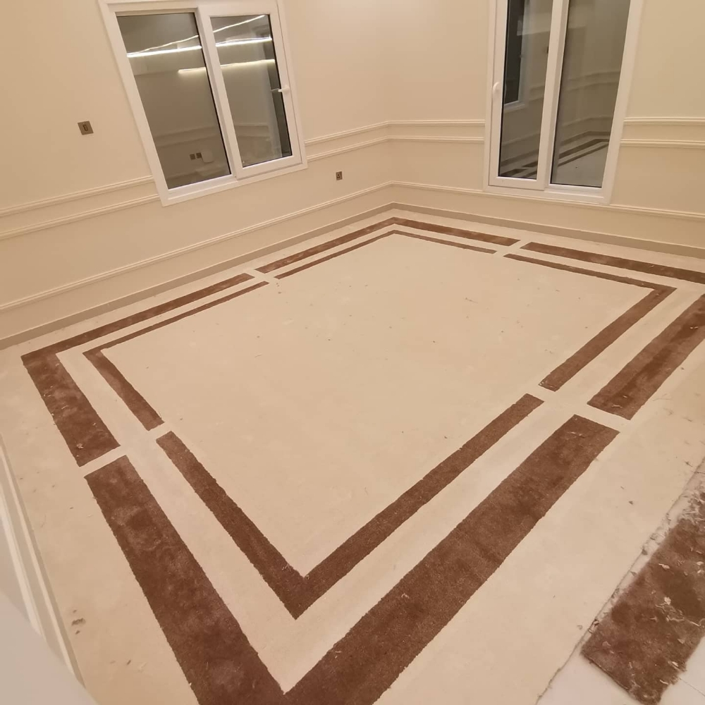 living room carpet design - 6