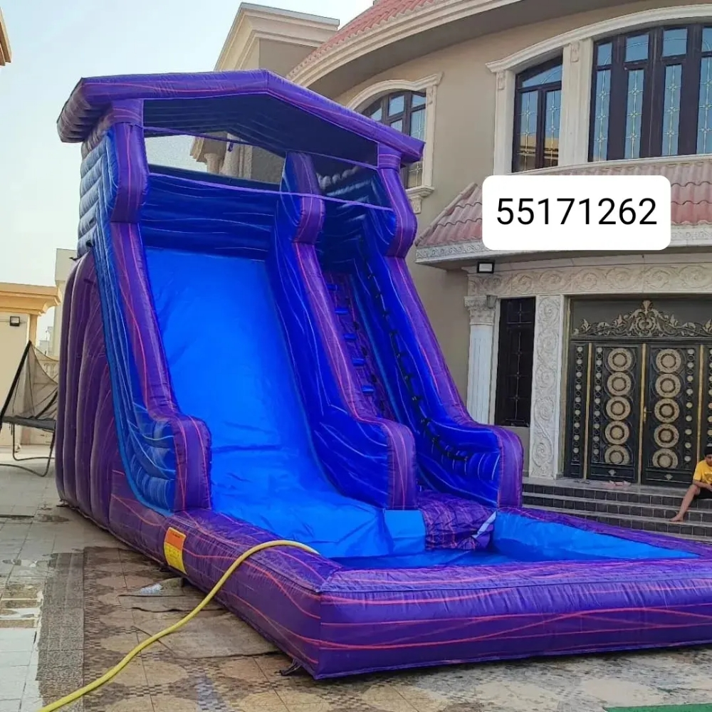 Slide, bounce and swimming pool - 6