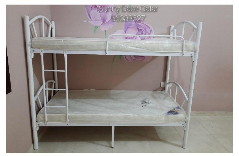 New Bunk Bed, Cupboard, Mattress - 1