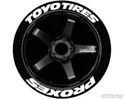 Tyre lettering 8 PCs - 2