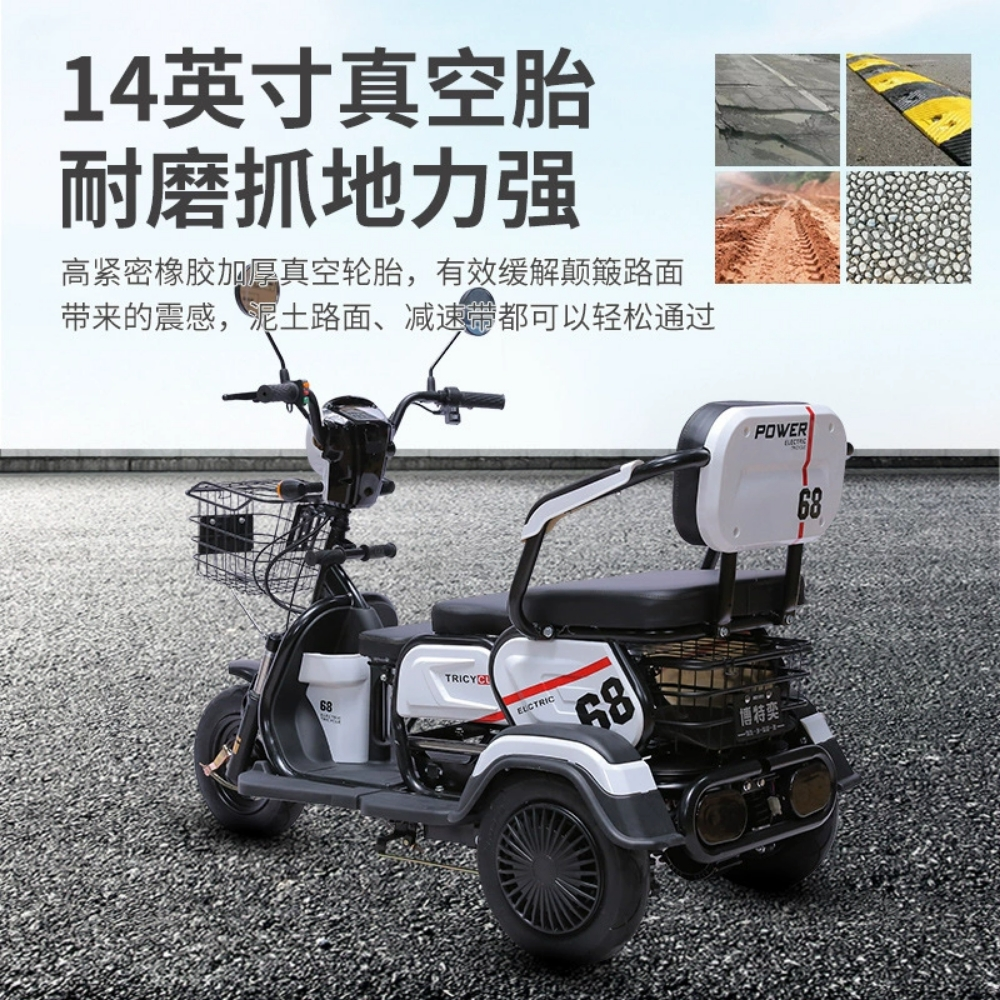 Three wheel electric motorcycle - 6
