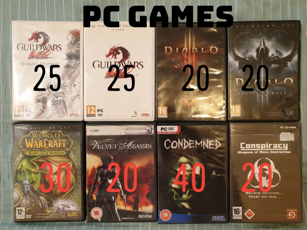 CDs  for Playstation 3 + 4 - 2