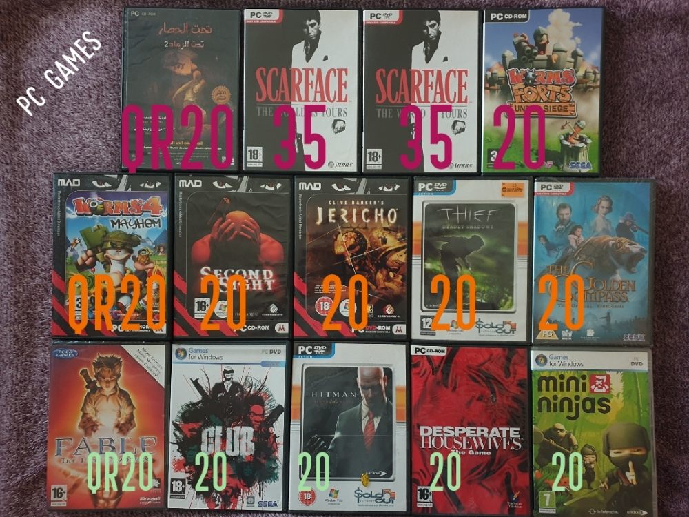 CDs  for Playstation 3 + 4 - 5