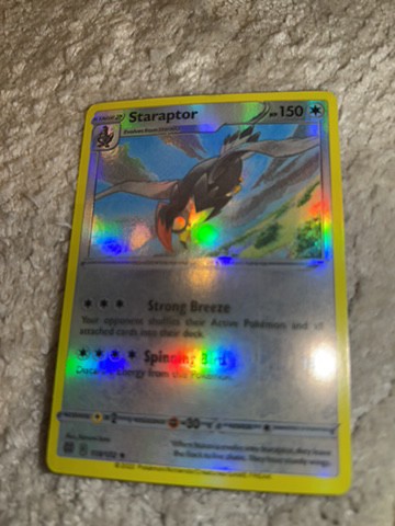 Staraptor pokemon card - 2