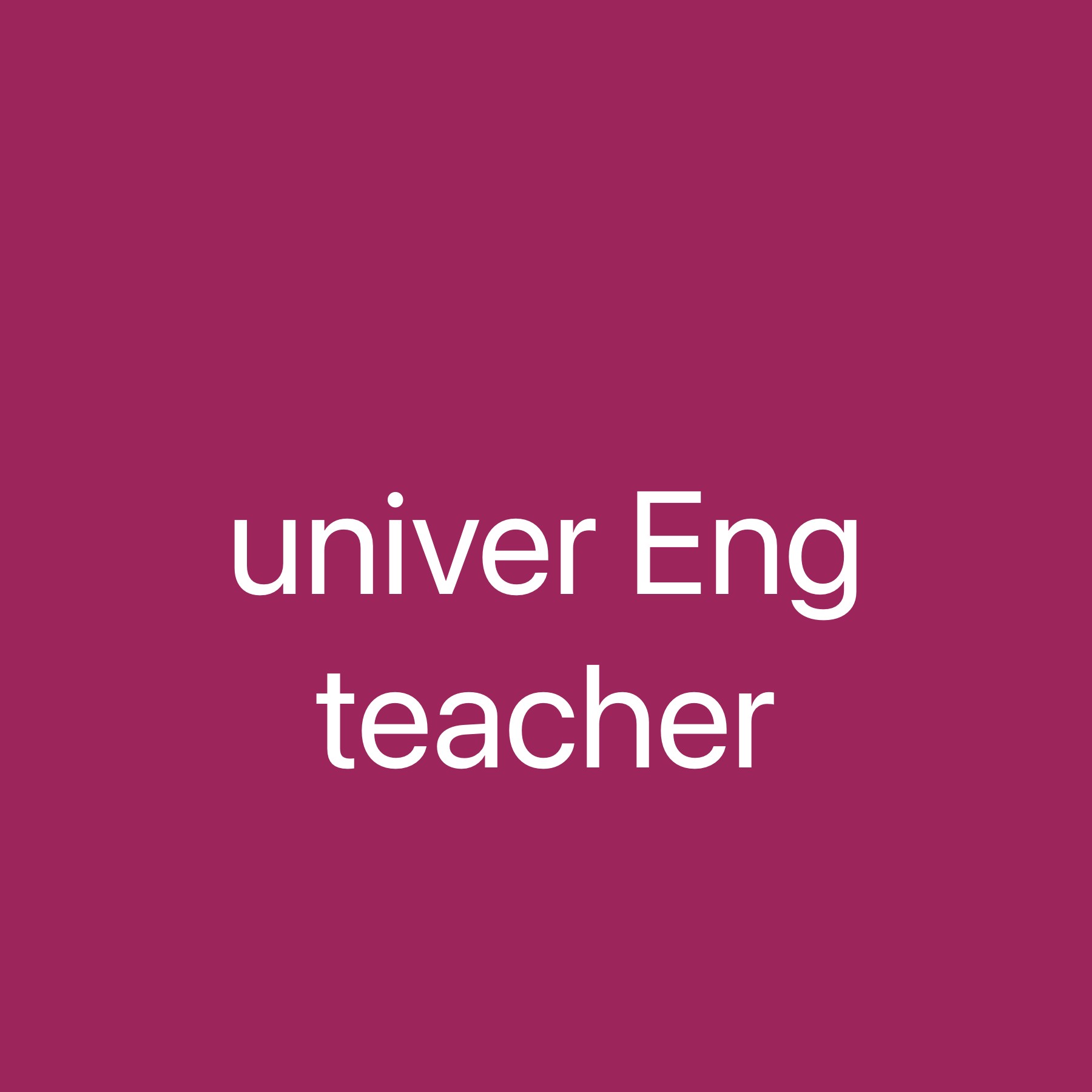 Civil Engineering teacher  - 2