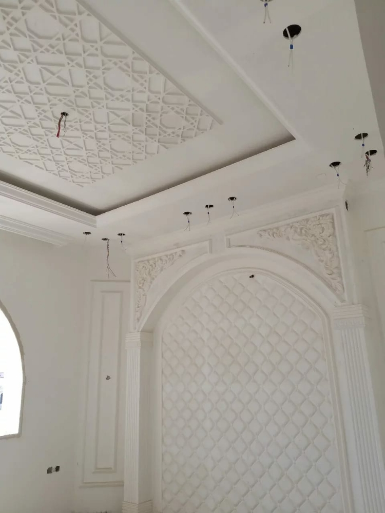 Gypsum board decoration 
Gypsum - 4