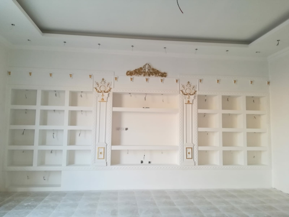 Gypsum board decoration 
Gypsum - 8
